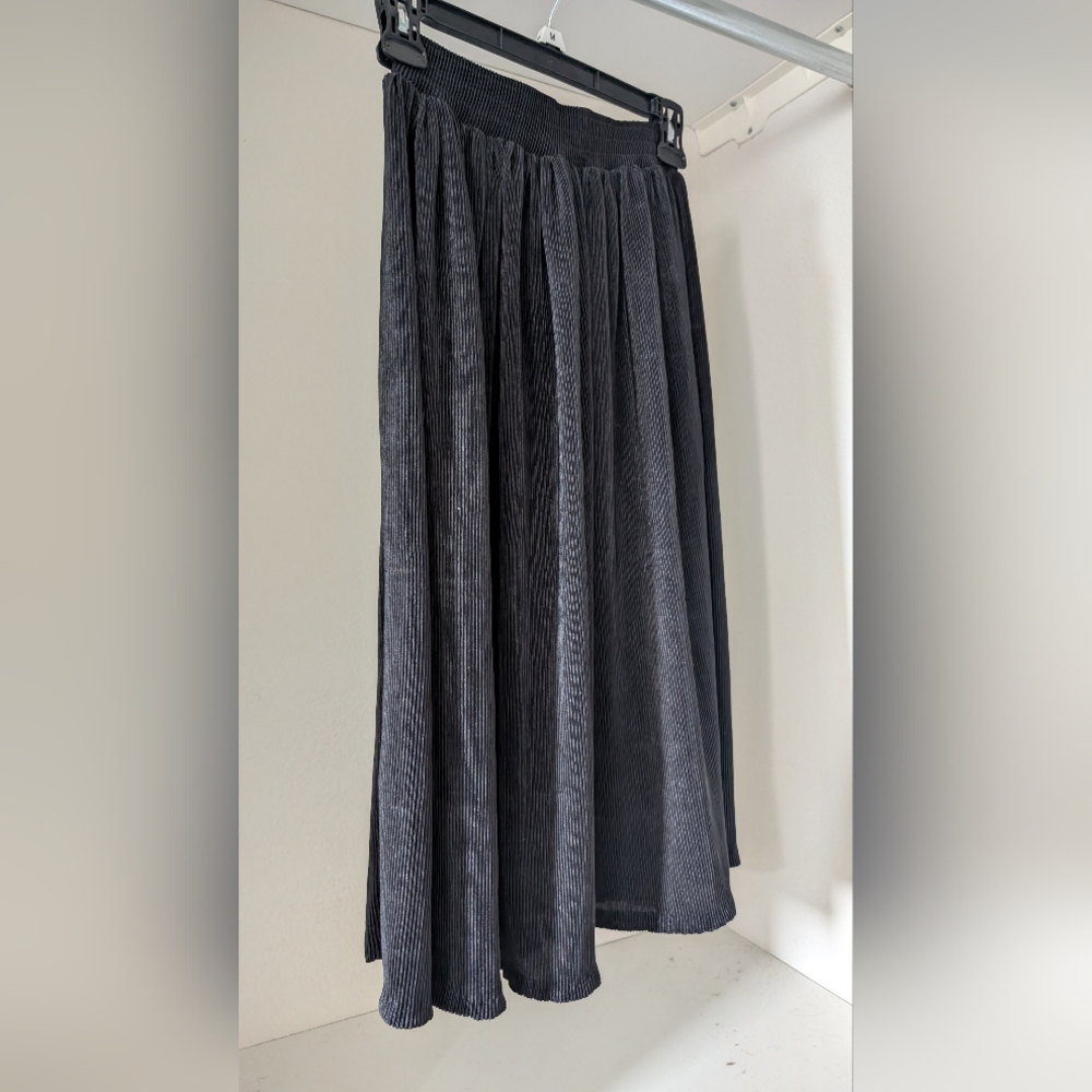 Accordion Pleat Skirt By American Apparel